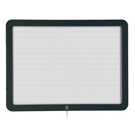 United Visual Products Sliding Door Wood Corkboard, 48"x36", Ligh, UV9003OCS-LTOAK-COBACC UV9003OCS-LTOAK-COBACC